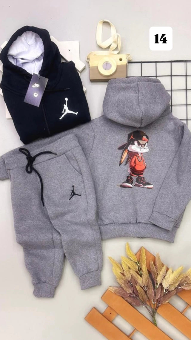 Conjunto de moletom 3 cabos - tamanho 2