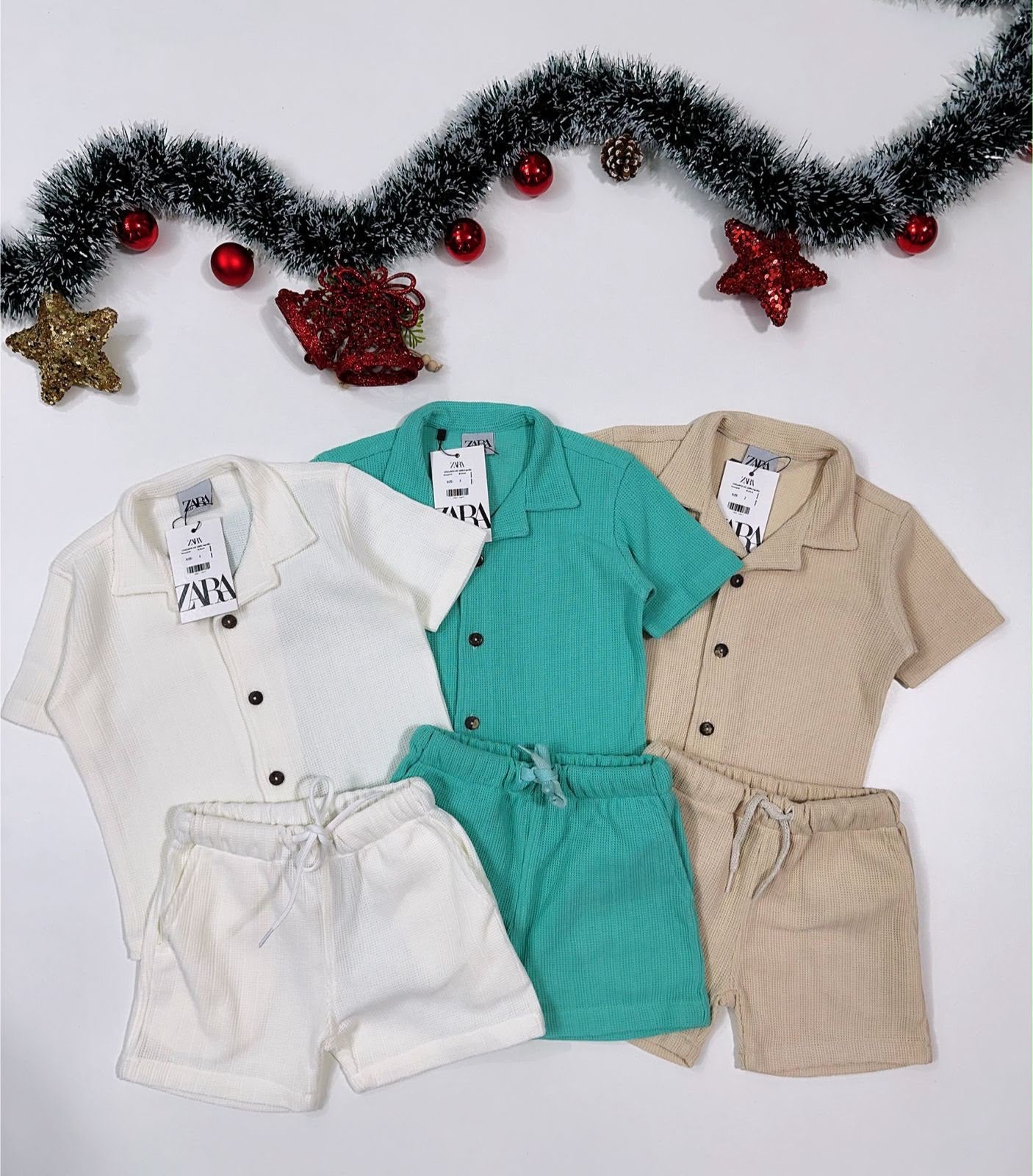 Conjunto mauricinho favo de mel - Zara