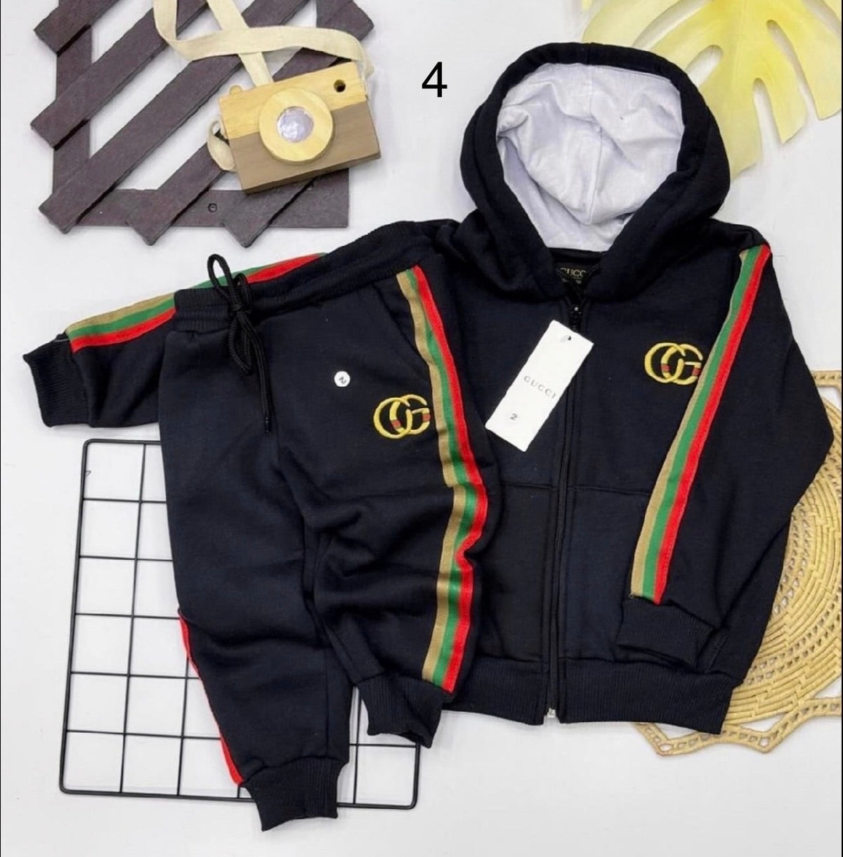 Conjunto de moletom 3 cabos - Tamanho 2