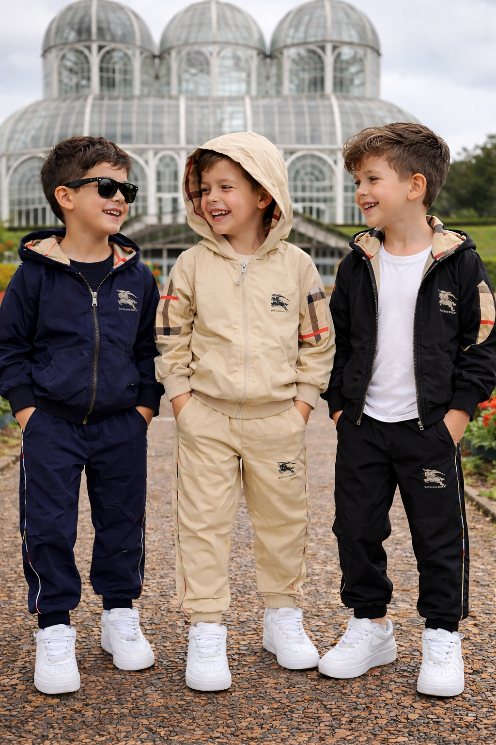 Conjunto tactel estampado- Burberry