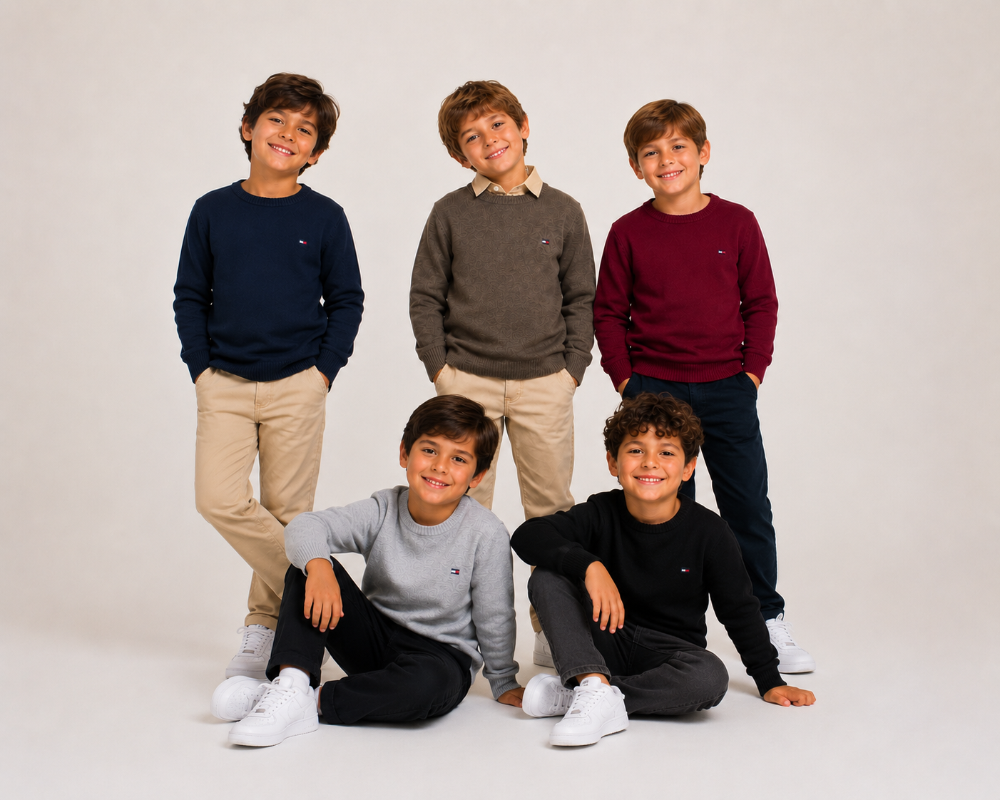 Sueter modal importado com detalhe bordado - Tommy Hilfiger