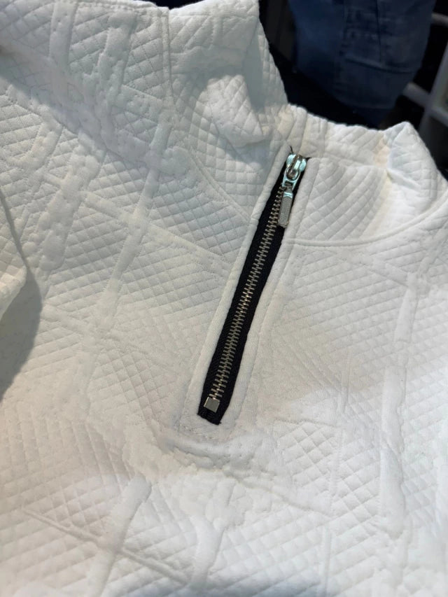 Blusa texturada sem pelúcia / VERIFICAR DISPONIBILIDADE DE MODELO