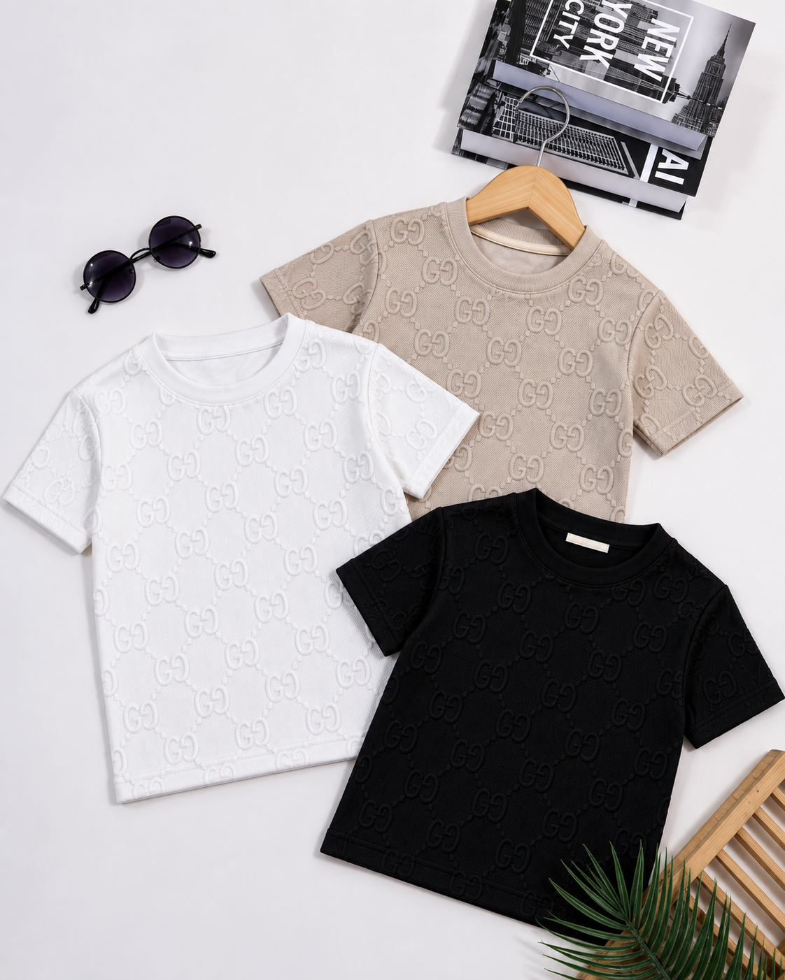 Camiseta Texturizada em Alto Relevo - Gucci