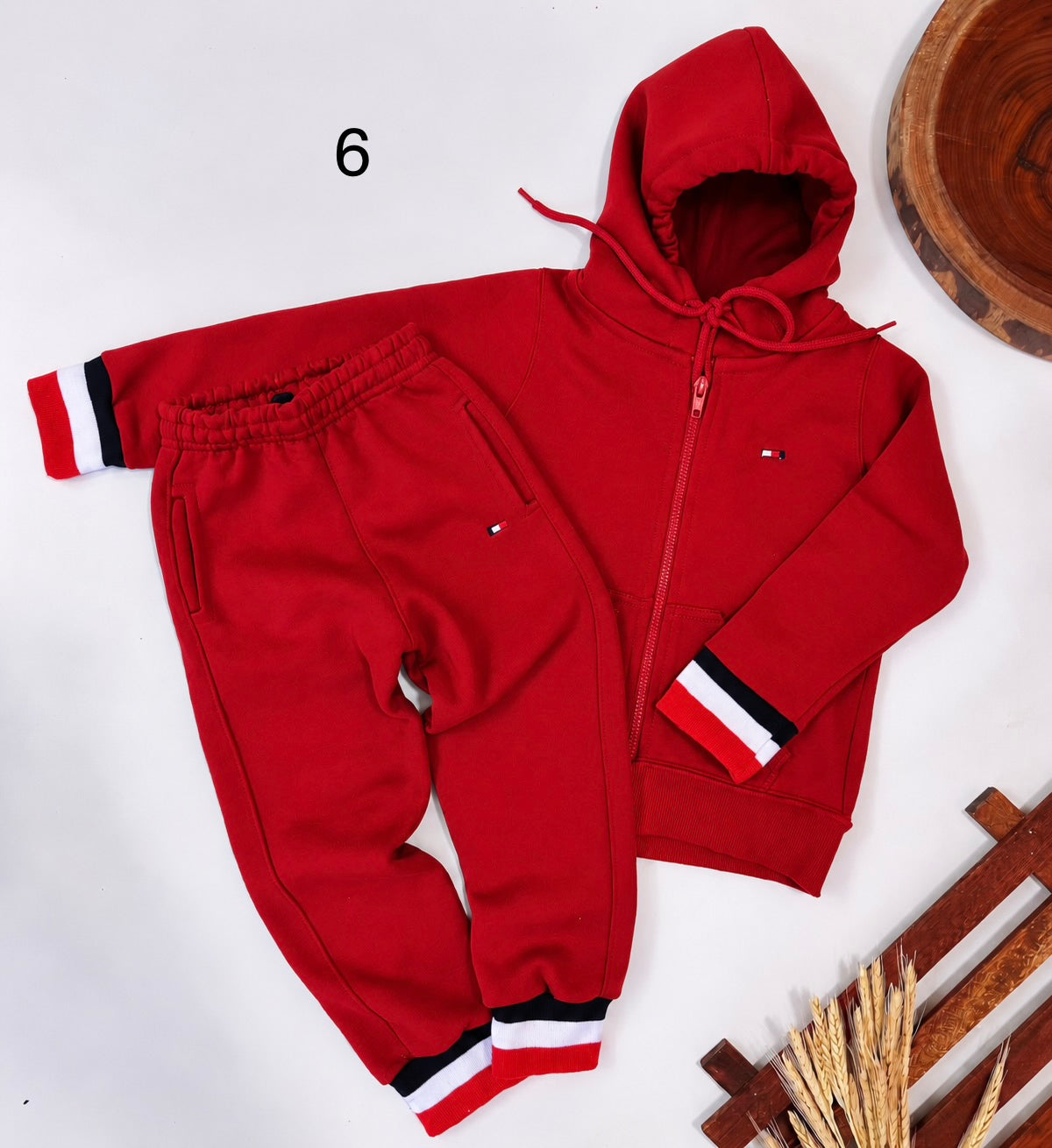 Conjunto de moletom 3 cabos - tamanho 4