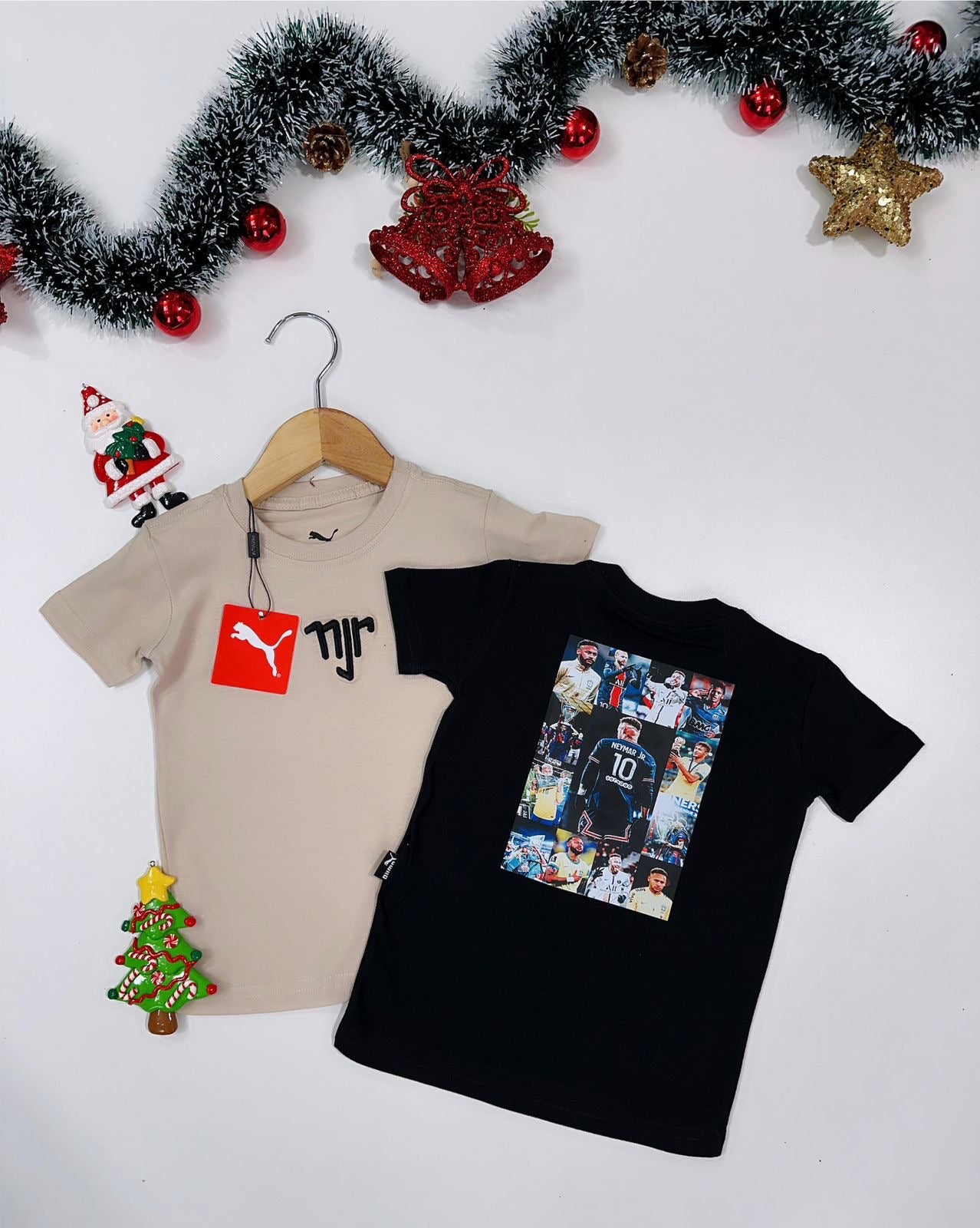 Camiseta bordada na frente e estampada nas costas - Puma x Neymar
