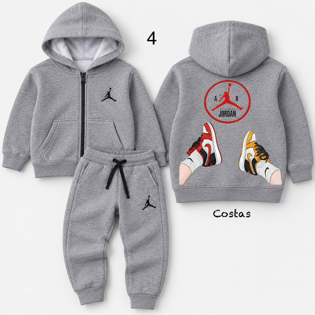 Conjunto de moletom 3 cabos - tamanho 8
