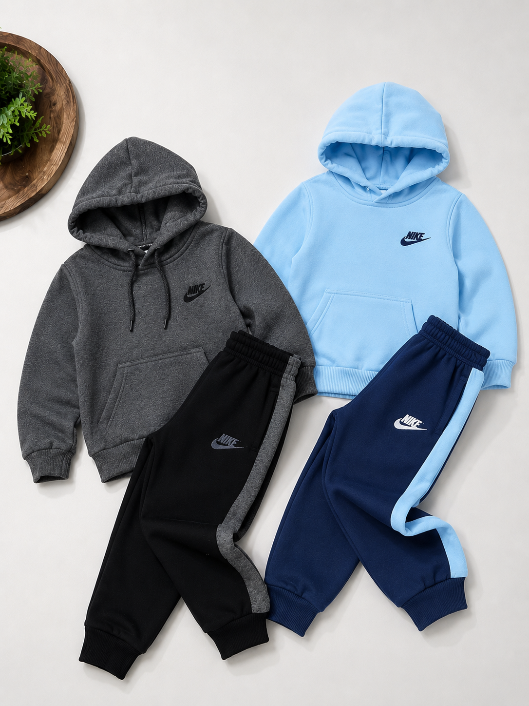 Conjunto de moletom 3 cabos bordado - Nike