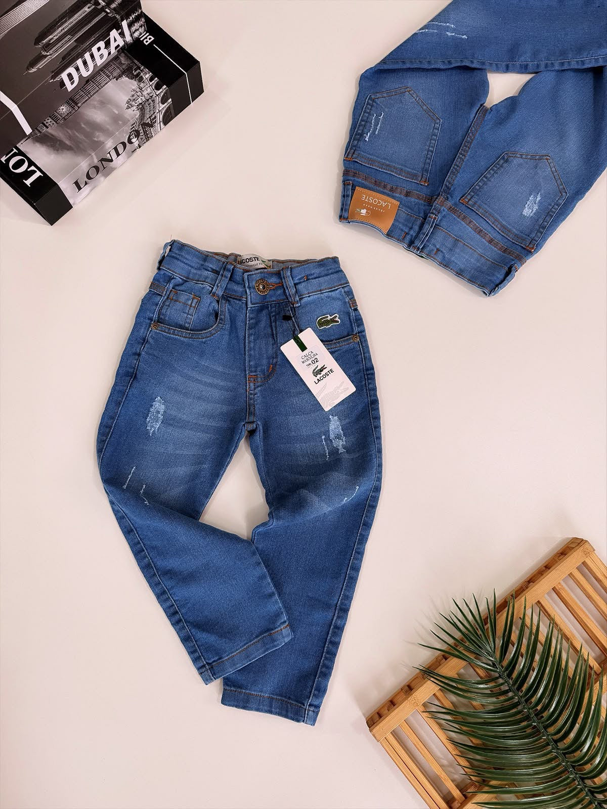 Bermuda Jeans Slim - Lacoste