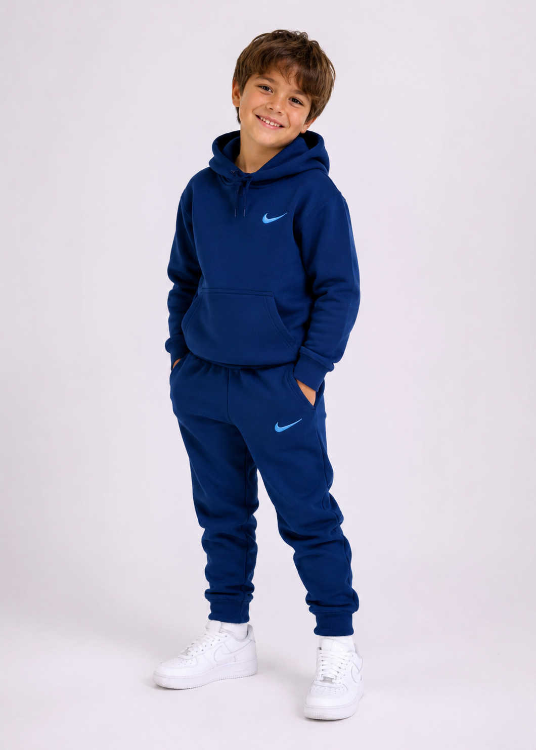 Conjunto de moletom 3 cabos bordado - Nike