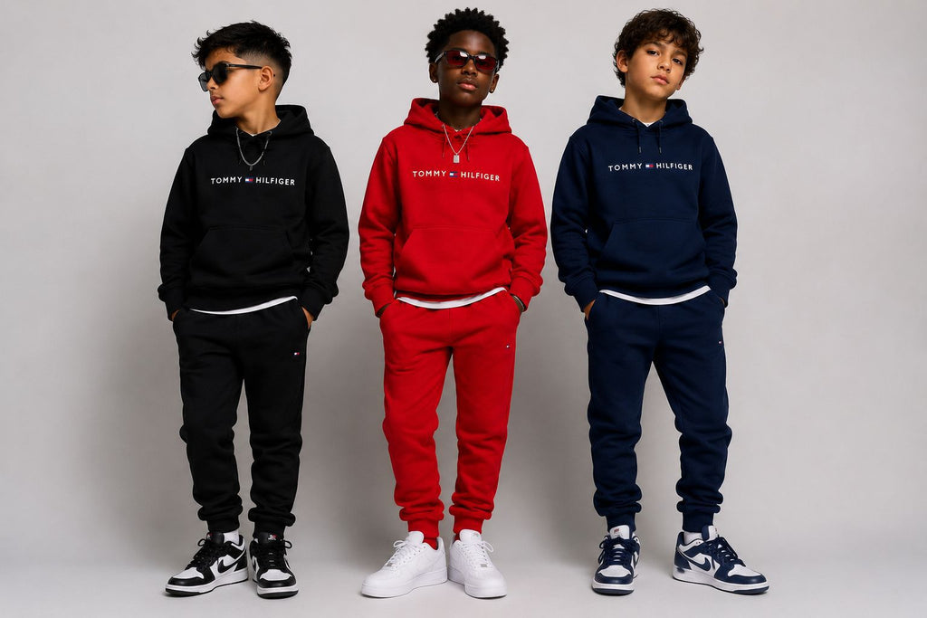 Conjunto de moletom 3 cabos bordado - Tommy Hilfiger
