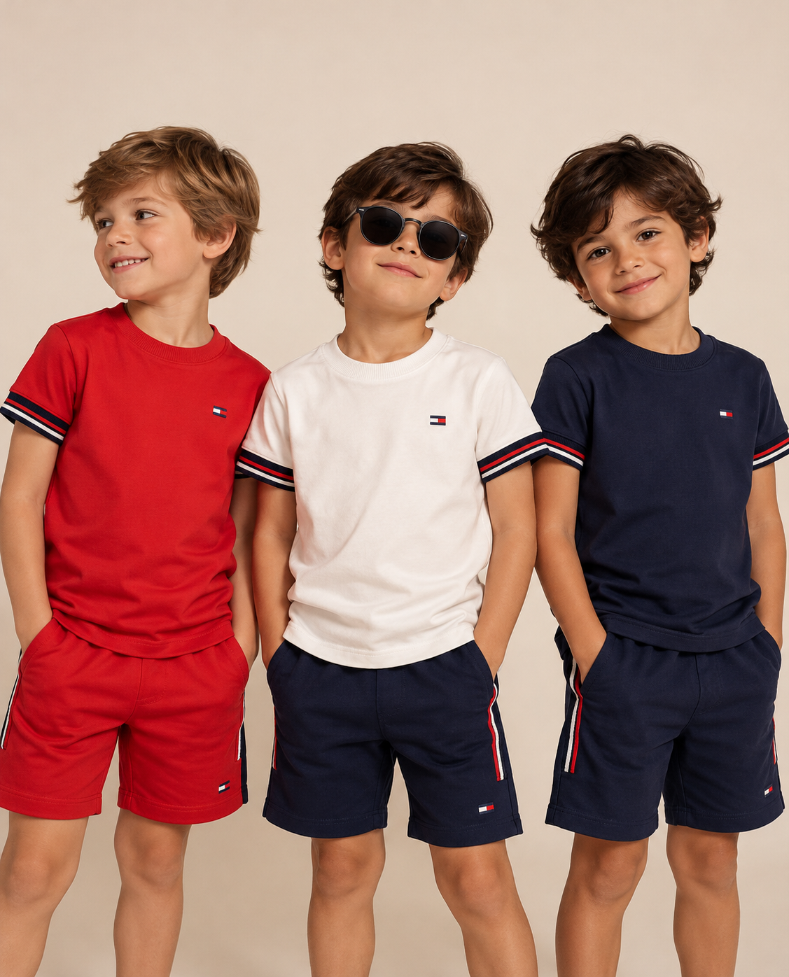 Conjunto suedine bordado - Tommy
