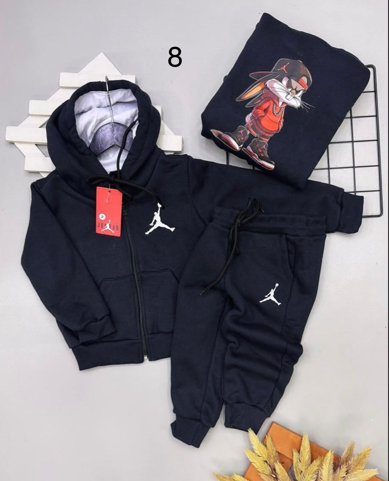 Conjunto de moletom 3 cabos - Tamanho 4