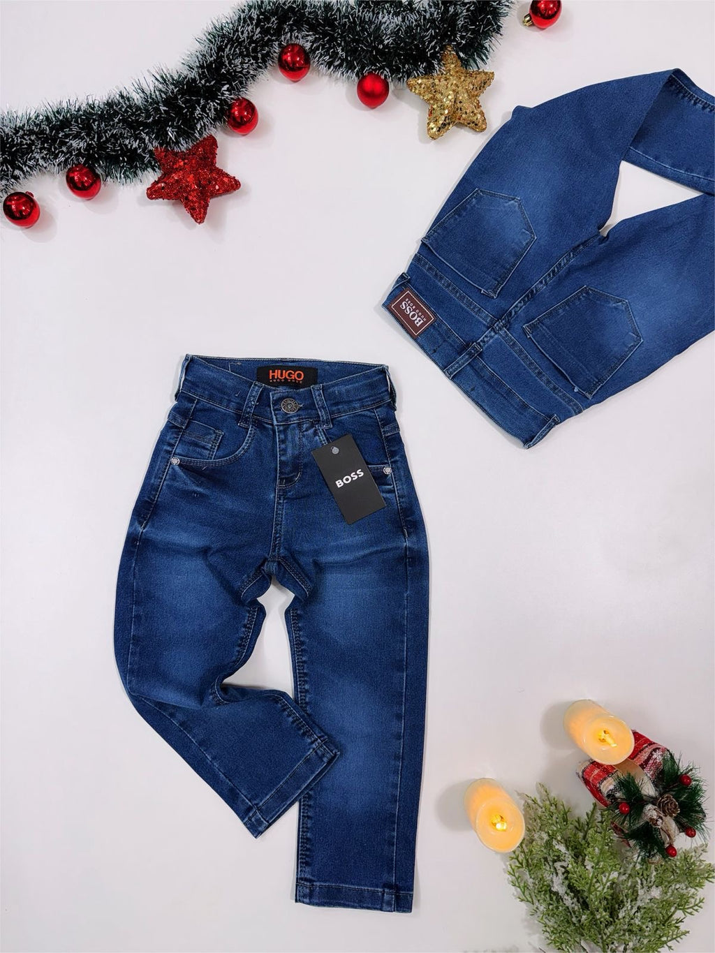 Calça jeans com ajuste interno - Boss