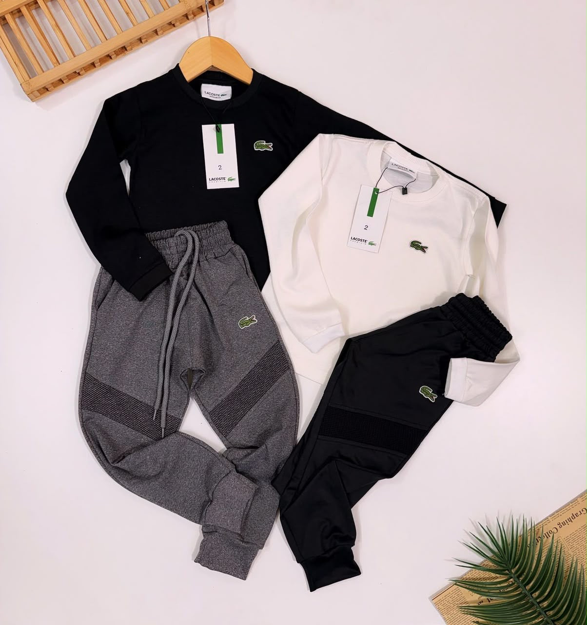 Conjunto camiseta manga longa e calça helanca - Lacoste