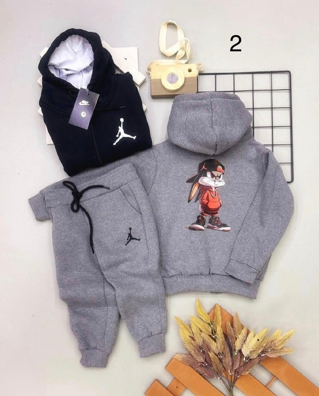 Conjunto de moletom 3 cabos - Tamanho 2