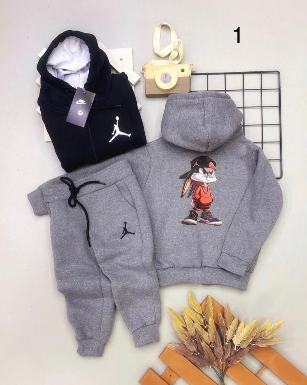 Conjunto de moletom 3 cabos - tamanho 2
