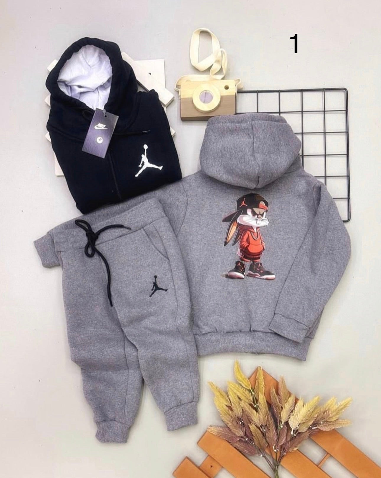 Conjunto de moletom 3 cabos - tamanho 2