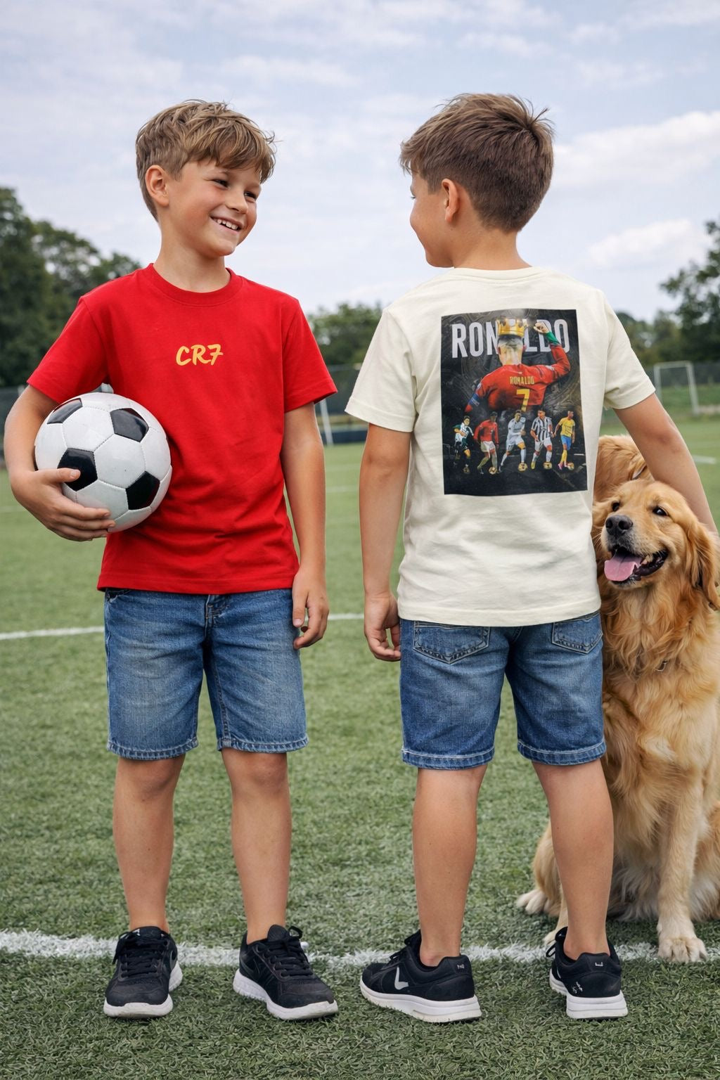 Camiseta suedine - CR7