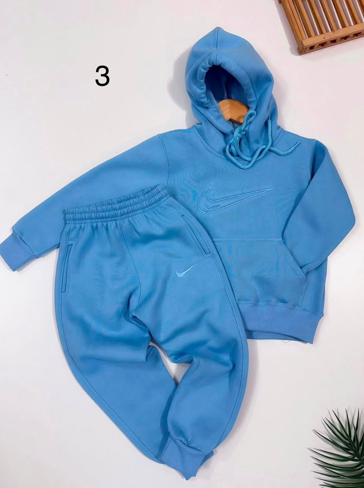 Conjunto de moletom 3 cabos - tamanho 8