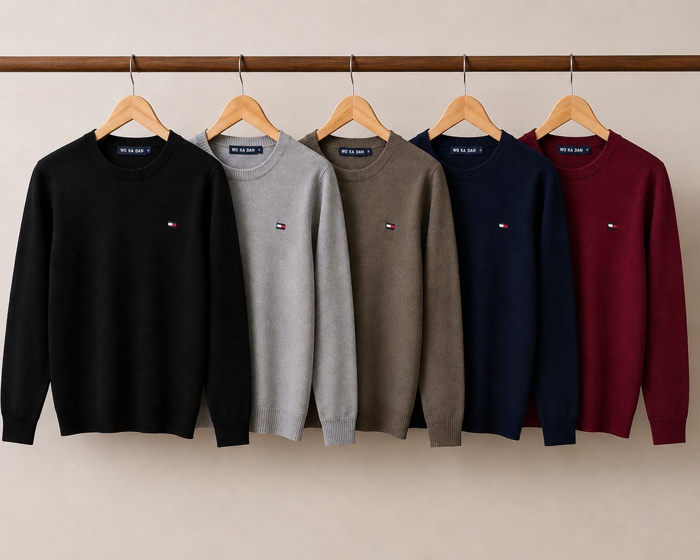 Sueter modal importado com detalhe bordado - Tommy Hilfiger