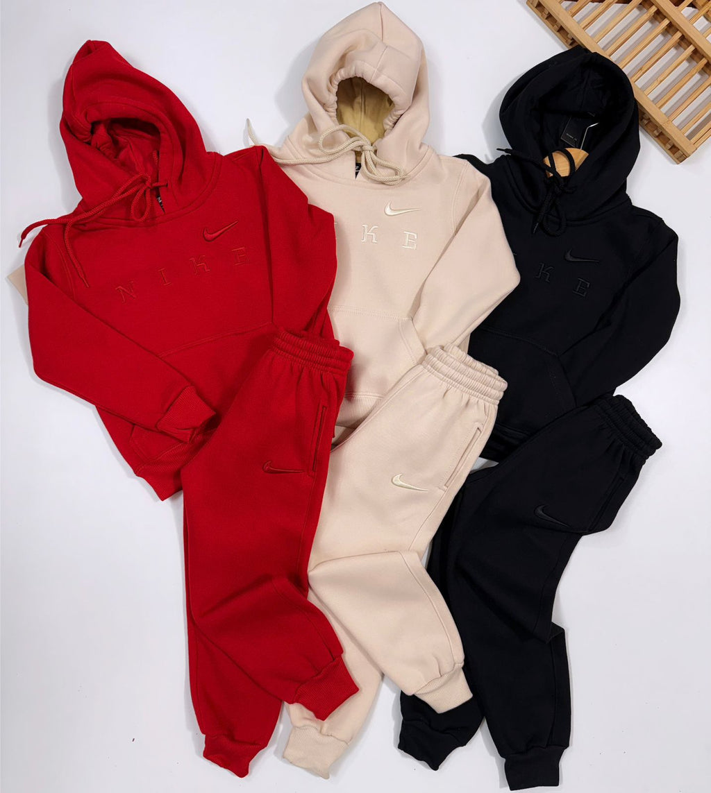 Conjunto de moletom 3 cabos bordado - Nike