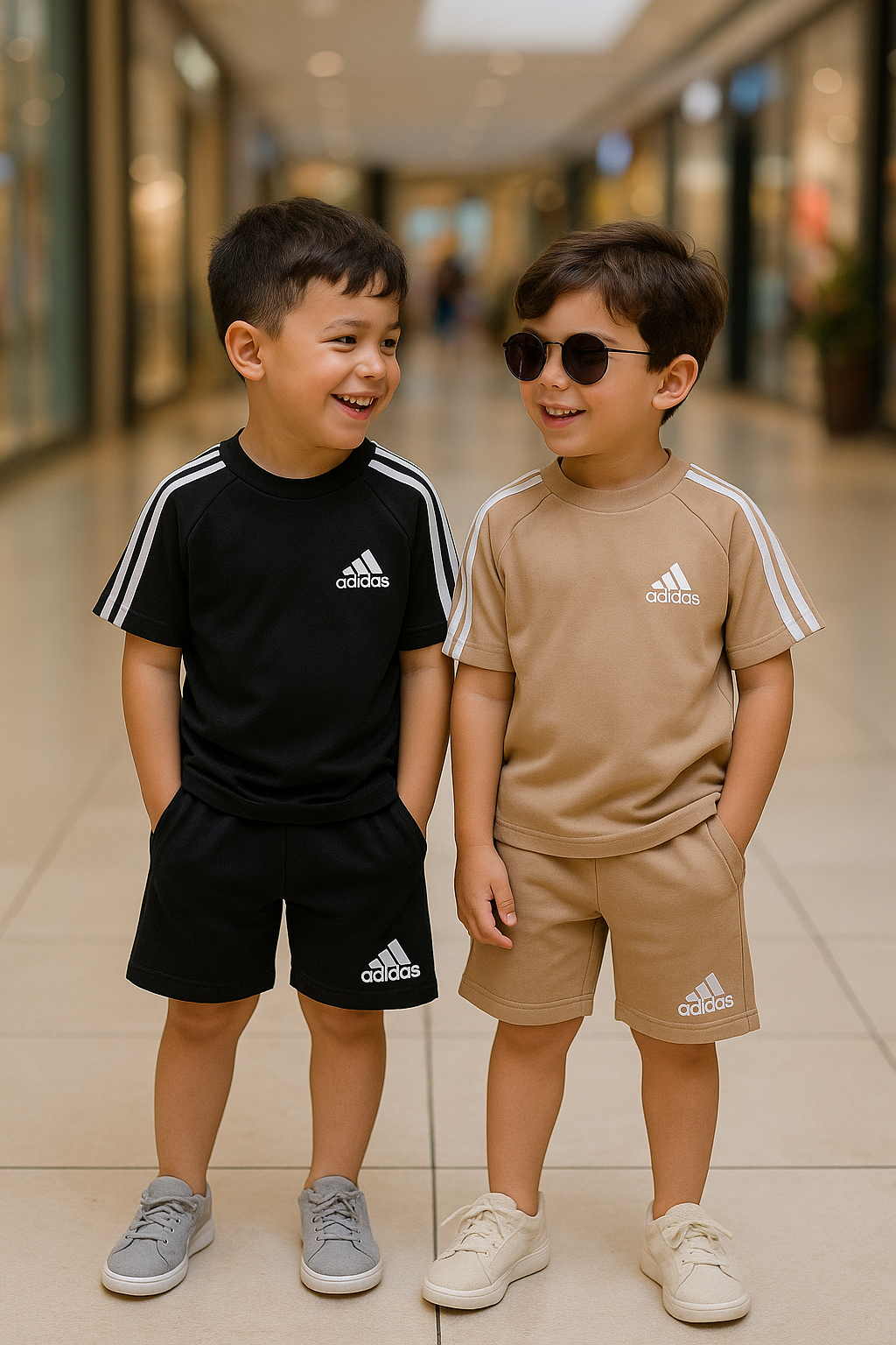 Conjunto suedine - Adidas