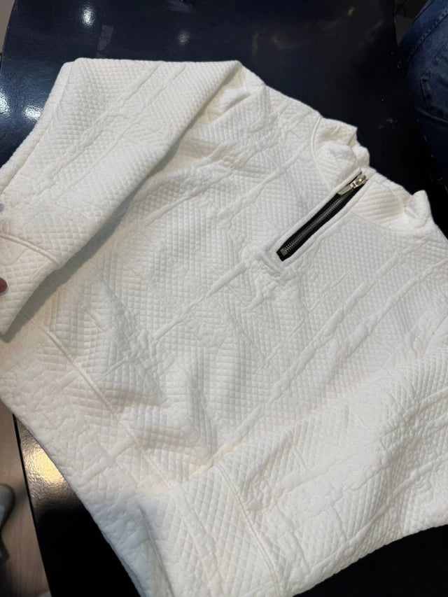 Blusa texturada sem pelúcia / VERIFICAR DISPONIBILIDADE DE MODELO