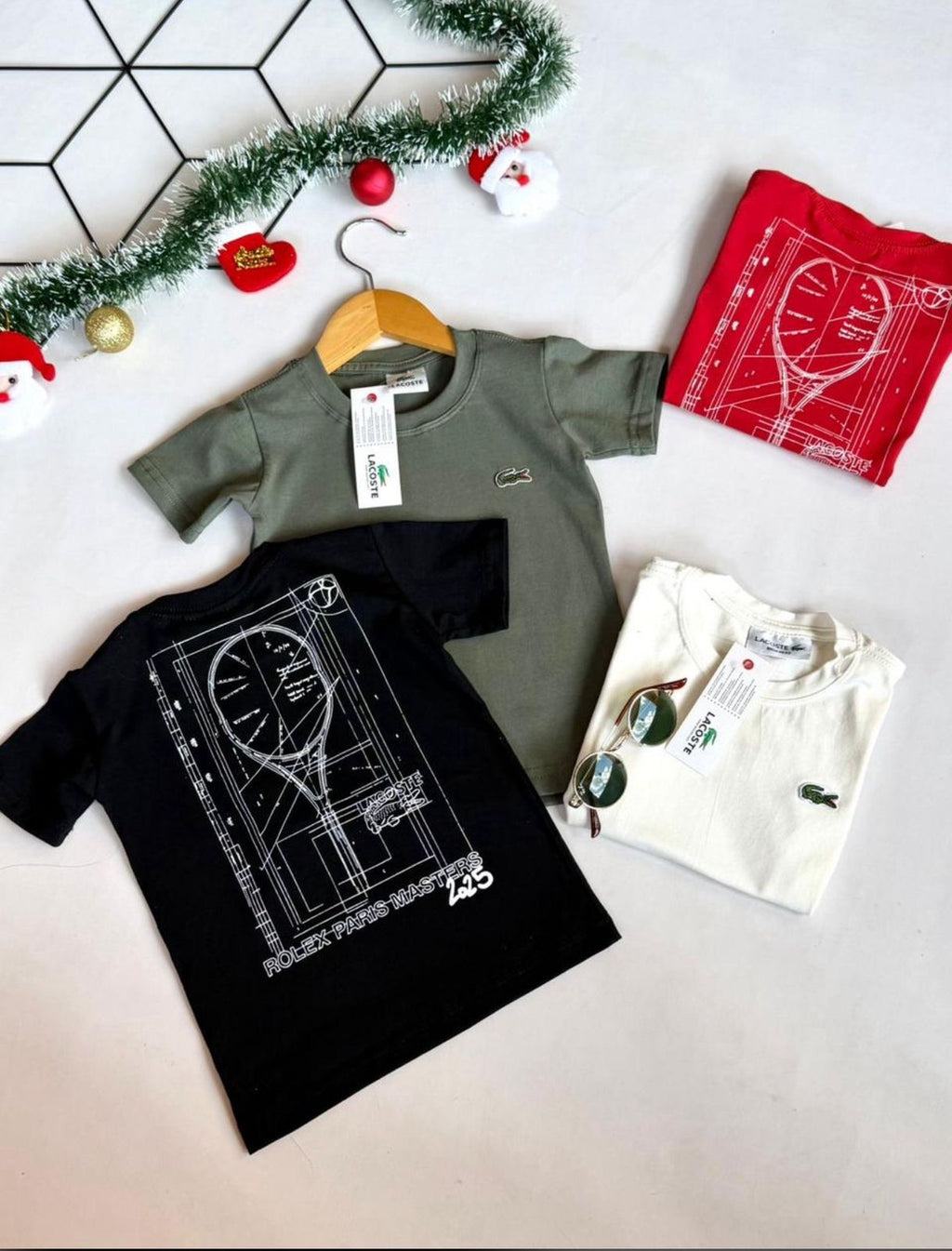 Camiseta algodão com elastano - Lacoste