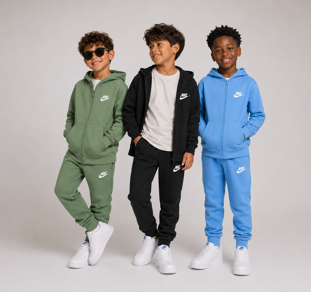 Conjunto de moletom 3 cabos bordado - Nike