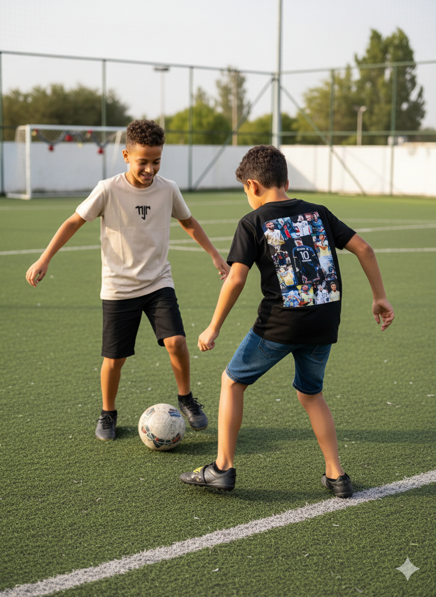 Camiseta bordada na frente e estampada nas costas - Puma x Neymar