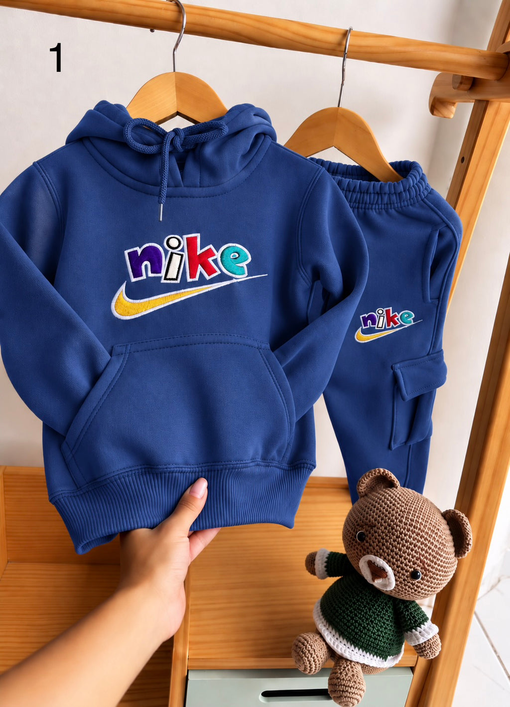Conjunto de moletom 3 cabos - tamanho 6