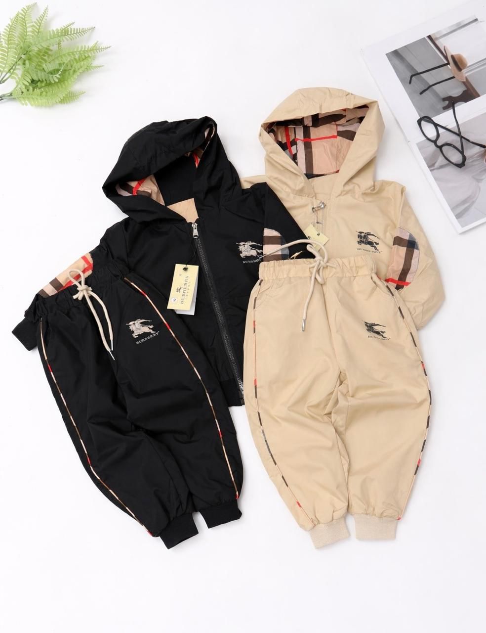Conjunto tactel estampado- Burberry