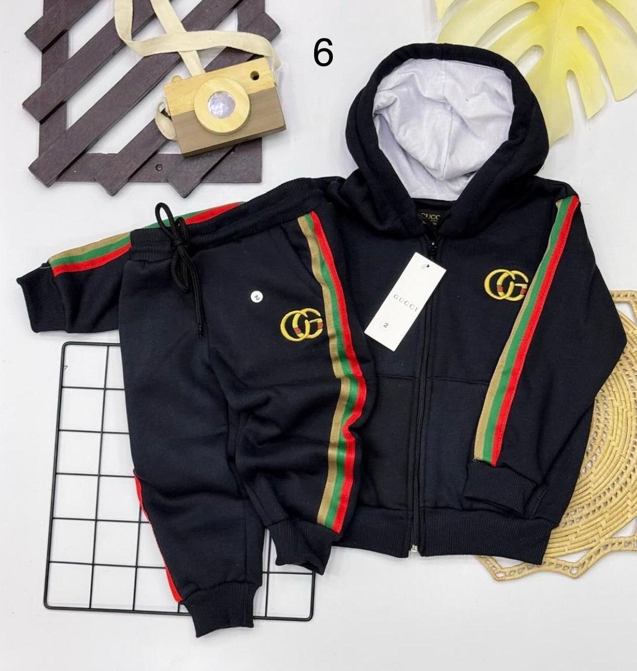Conjunto de moletom 3 cabos - Tamanho 4