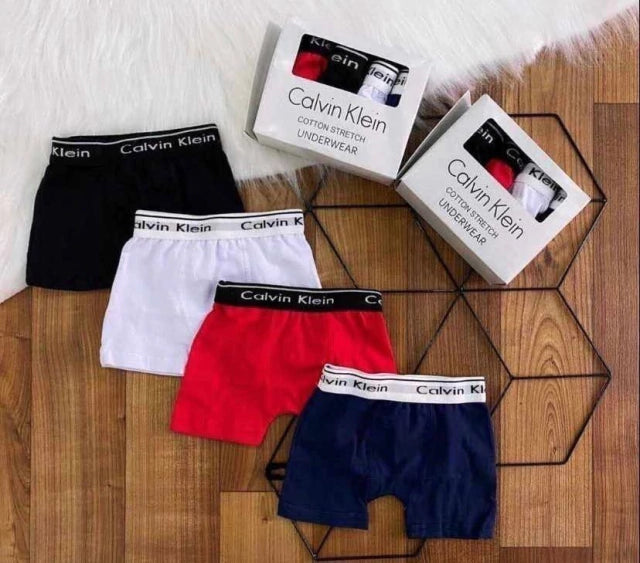 Cueca box infantil - 2 ao 12 | MARCA ALEATÓRIA