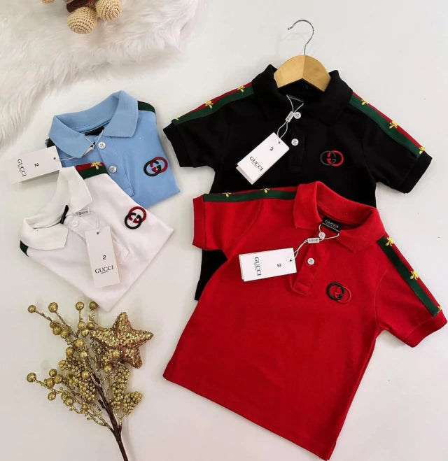 Camisa polo bordada - Gucci