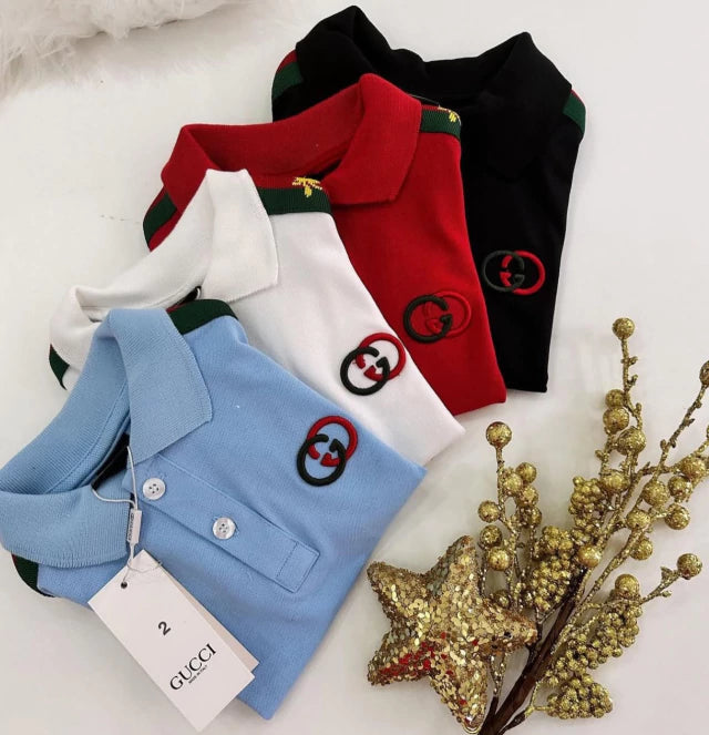 Camisa polo bordada - Gucci