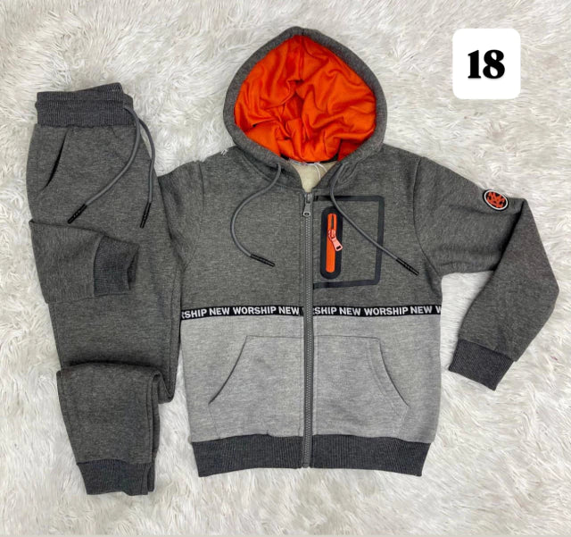 Conjunto de moletom 3 cabos - tamanho 2