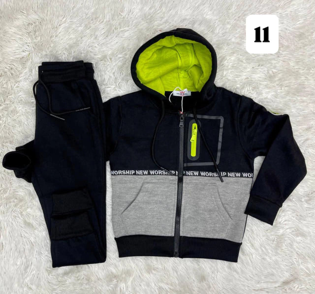 Conjunto de moletom 3 cabos - tamanho 4