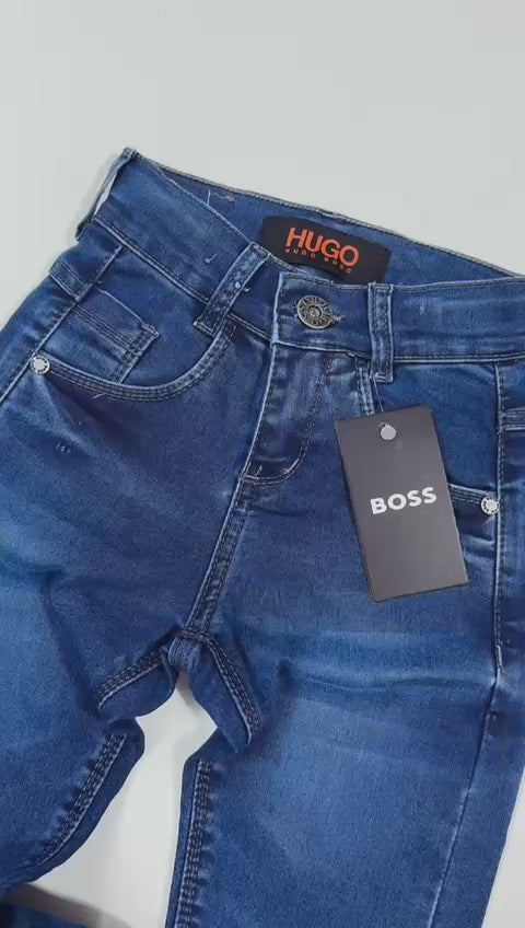Calça jeans com ajuste interno - Boss