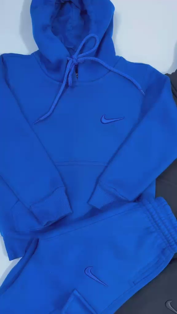 Conjunto de moletom 3 cabos bordado com bolso cargo - Nike