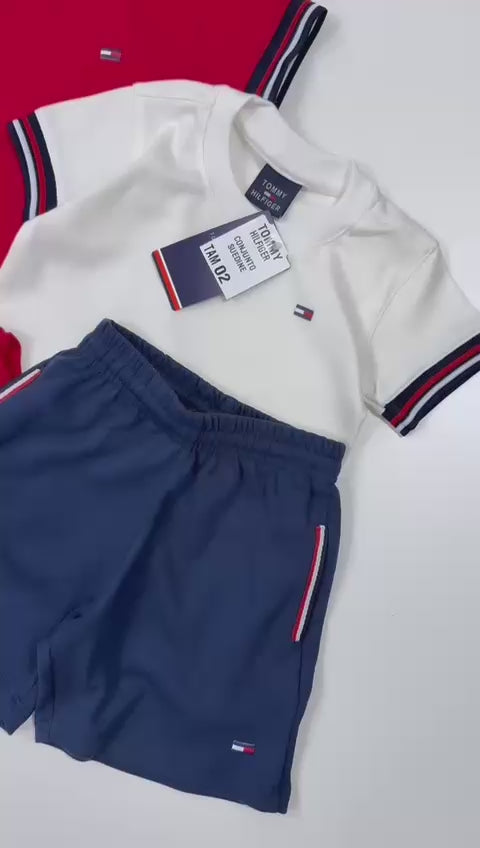 Conjunto suedine bordado - Tommy